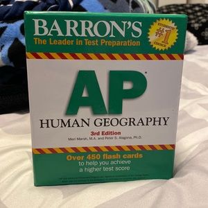 AP Human Geography notecards